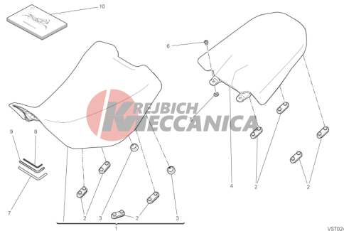 SEAT (STAR WHITE SILK)