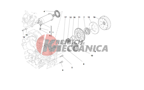 STARTING MOTOR