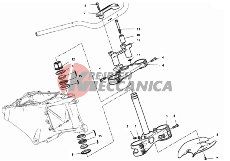 STEERING HEAD BASE ASSEMBLY