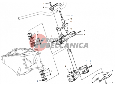 STEERING HEAD BASE ASSEMBLY