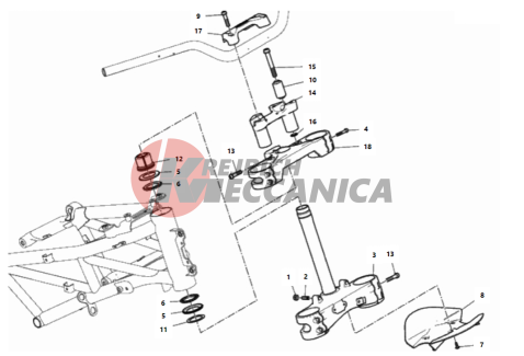 STEERING HEAD BASE ASSEMBLY