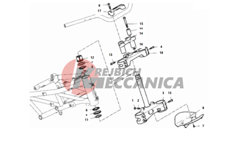 STEERING HEAD BASE ASSEMBLY