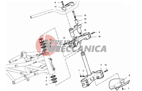 STEERING HEAD BASE ASSEMBLY