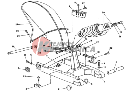 SWING ARM FM 001364