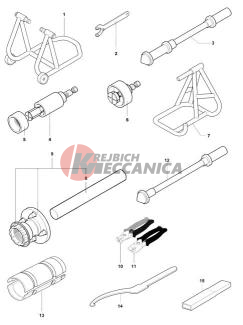 Service Tools Frame 1