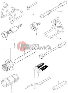 Service Tools Frame