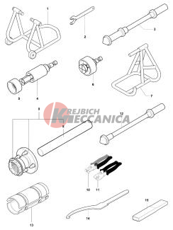 Service Tools Frame