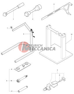 Service Tools Frame