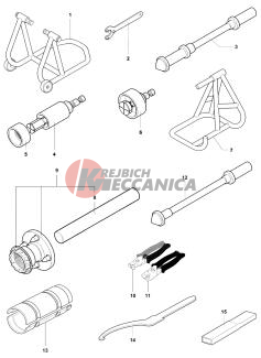 Service Tools Frame