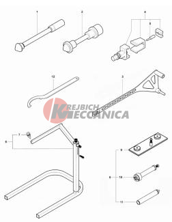 Service Tools Frame