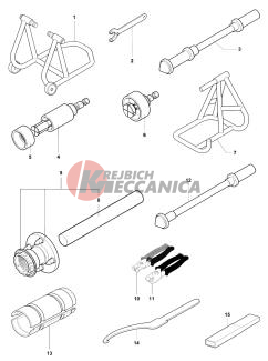 Service Tools Frame