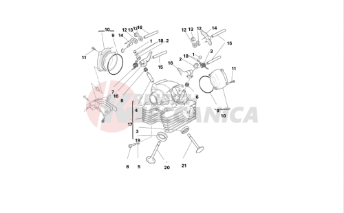 VERTICAL CYLINDER HEAD