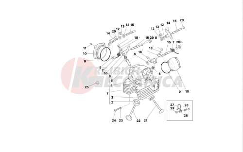 VERTICAL CYLINDER HEAD