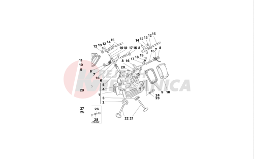 VERTICAL CYLINDER HEAD