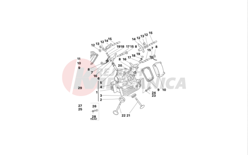 VERTICAL CYLINDER HEAD