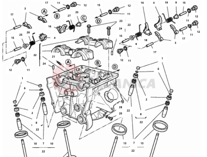 VERTICAL CYLINDER HEAD