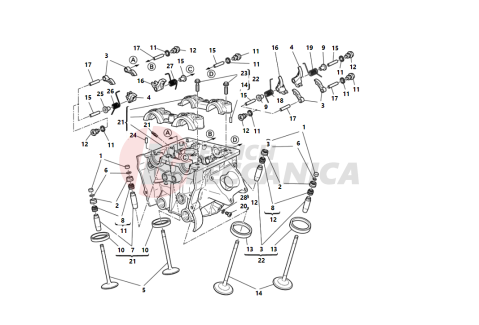 VERTICAL CYLINDER HEAD