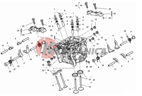 VERTICAL CYLINDER HEAD