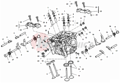 VERTICAL CYLINDER HEAD