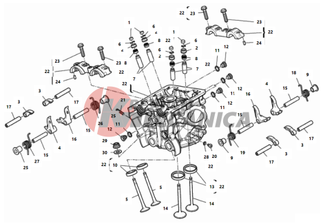 VERTICAL CYLINDER HEAD