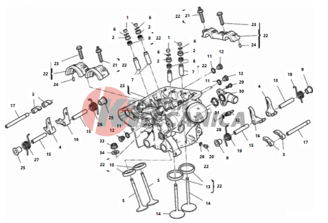 VERTICAL CYLINDER HEAD