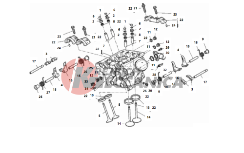 VERTICAL CYLINDER HEAD