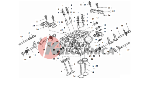 VERTICAL CYLINDER HEAD