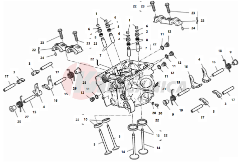 VERTICAL CYLINDER HEAD