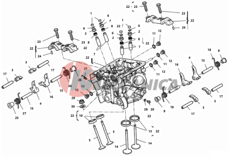 VERTICAL CYLINDER HEAD