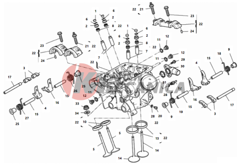 VERTICAL CYLINDER HEAD