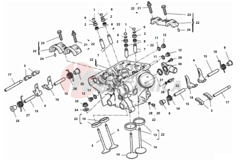 VERTICAL CYLINDER HEAD