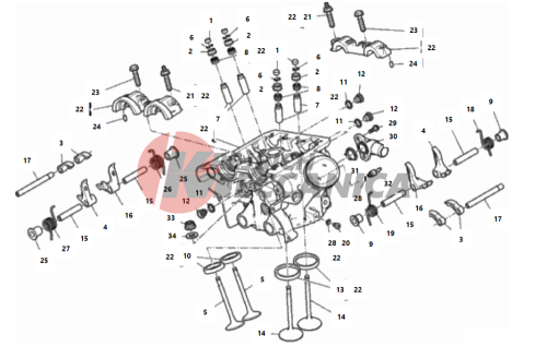 VERTICAL CYLINDER HEAD