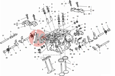 VERTICAL CYLINDER HEAD