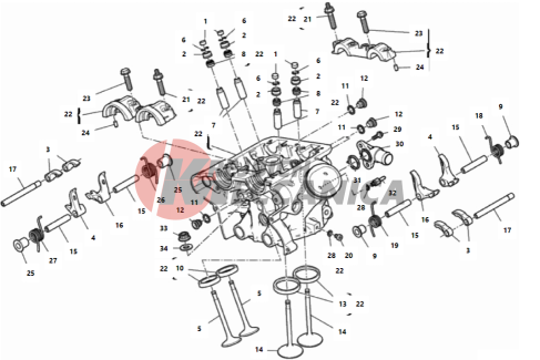 VERTICAL CYLINDER HEAD