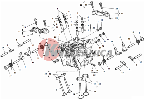 VERTICAL CYLINDER HEAD