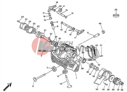 VERTICAL CYLINDER HEAD