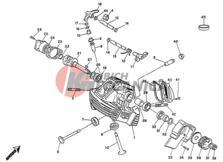 VERTICAL CYLINDER HEAD