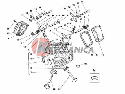 VERTICAL CYLINDER HEAD