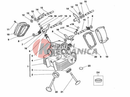 VERTICAL CYLINDER HEAD