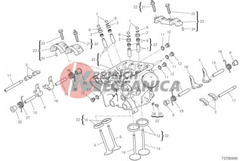 VERTICAL CYLINDER HEAD