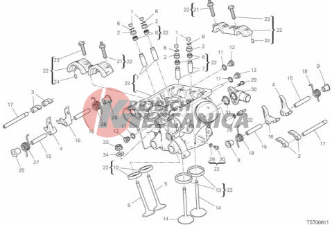 VERTICAL CYLINDER HEAD