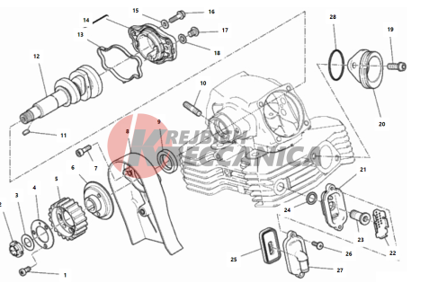 VERTICAL CYLINDER HEAD - TIMING (11/17)