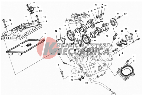 VERTICAL CYLINDER HEAD - TIMING