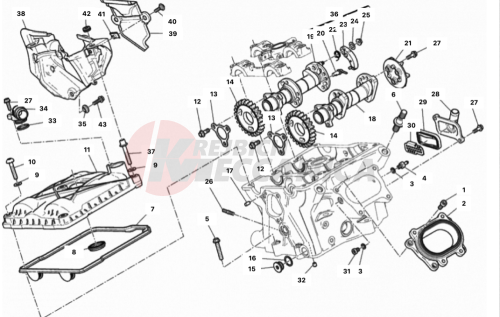 VERTICAL CYLINDER HEAD - TIMING