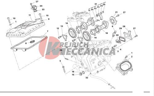 VERTICAL CYLINDER HEAD - TIMING