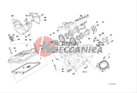 VERTICAL CYLINDER HEAD - TIMING