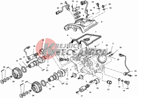 VERTICAL CYLINDER HEAD - TIMING