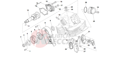 VERTICAL CYLINDER HEAD - TIMING