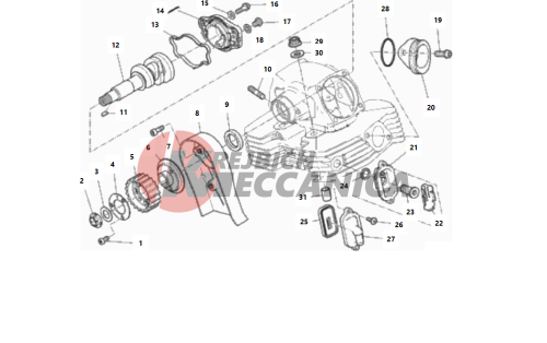 VERTICAL CYLINDER HEAD - TIMING