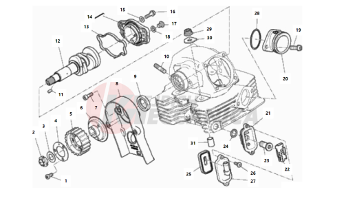 VERTICAL CYLINDER HEAD - TIMING